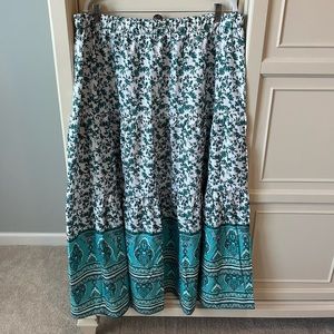 SHEIN 2 piece set, skirt and cropped short sleeve shirt, NWOT, size 3X